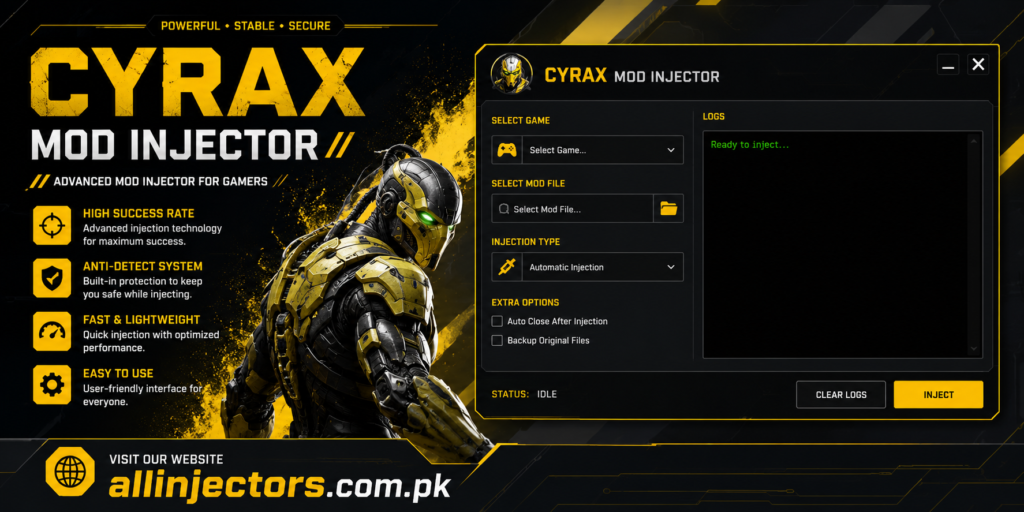Cyrax MOD Injector